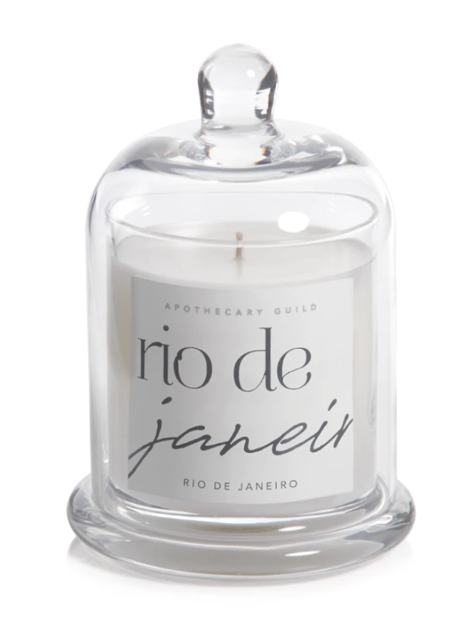 Candle Jar with Glass Dome