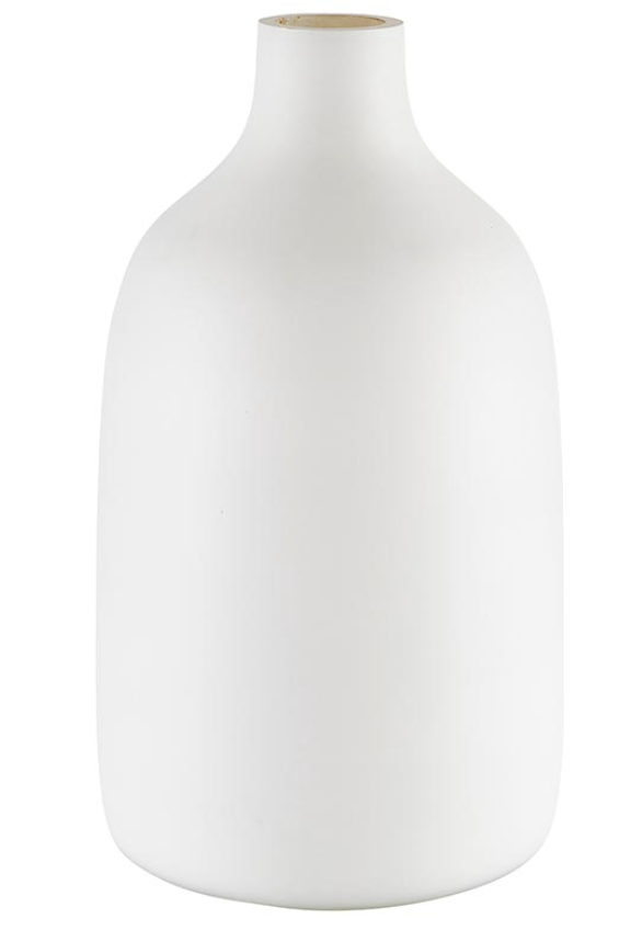 Matte White Bud Vase
