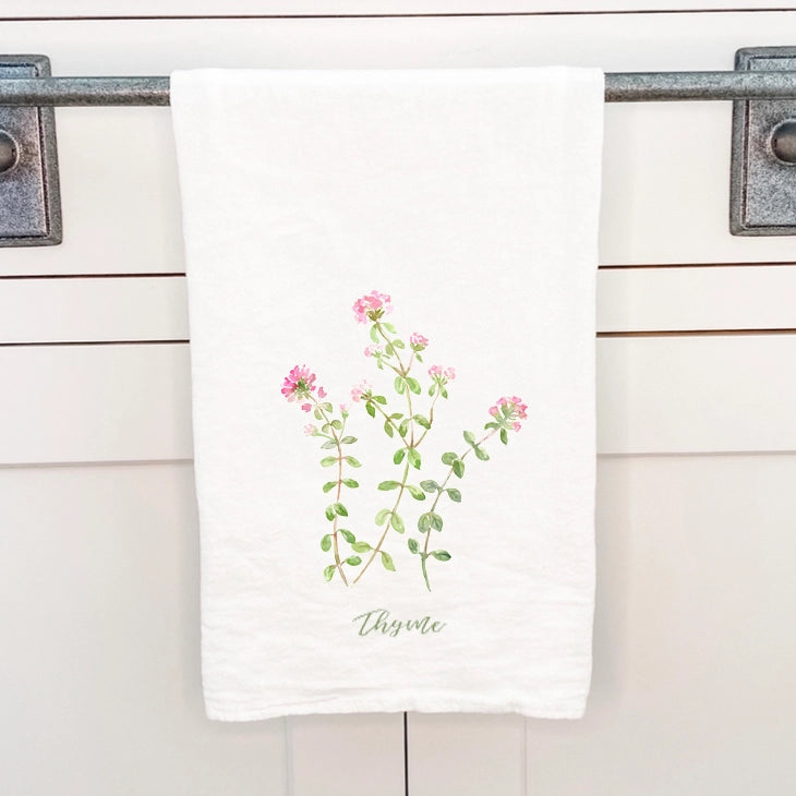 Herb Cotton Tea Towel
