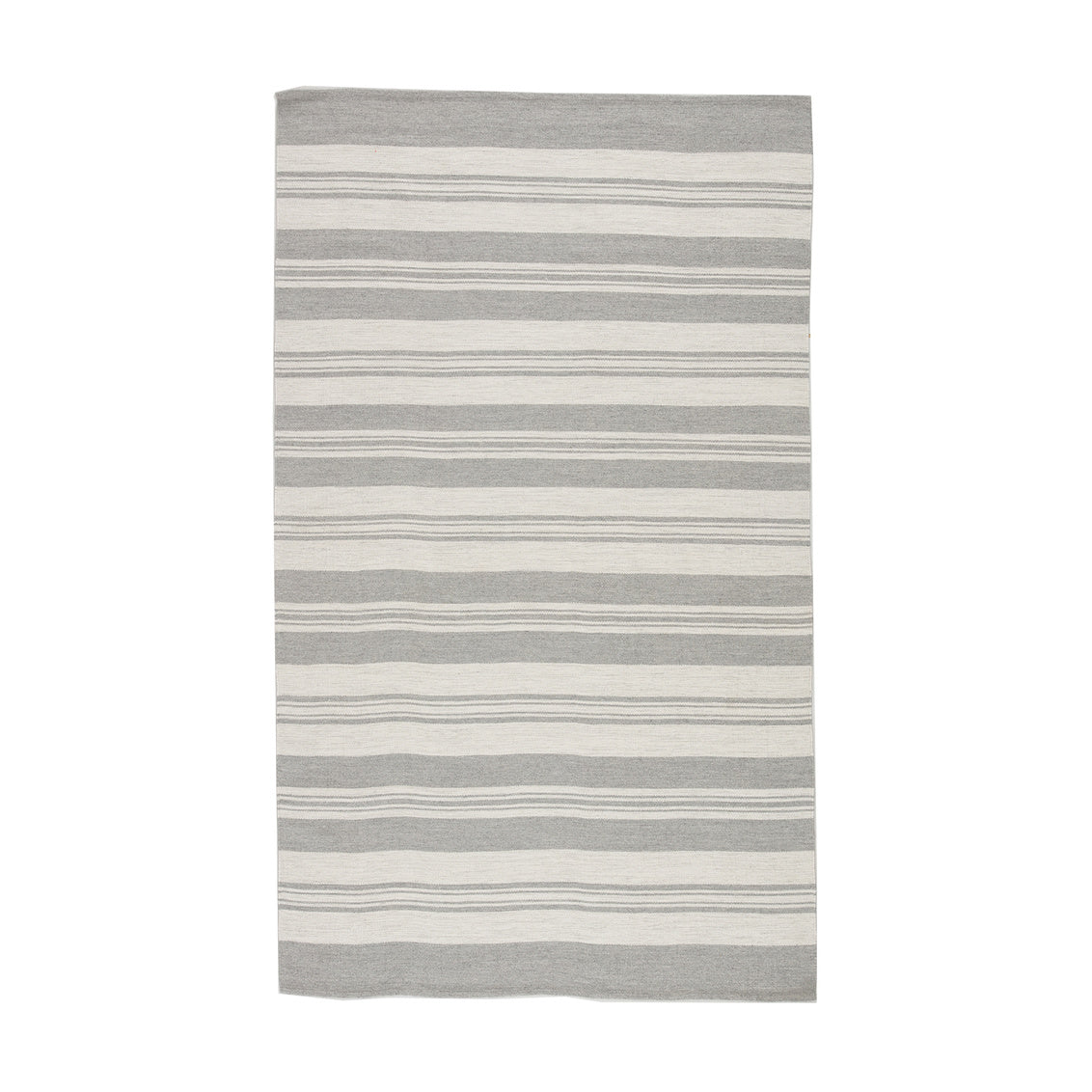 Vintage Stripe Pewter 5X8