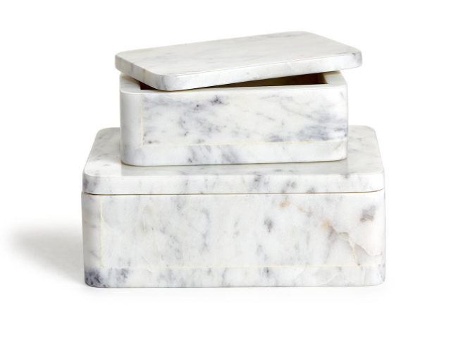 White Marble Box