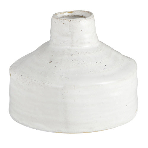 Wide Top Organic Vase