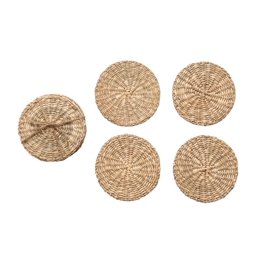 Jute Coaster Set