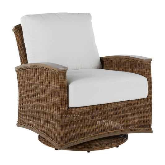 Astoria Woven Swivel Glider