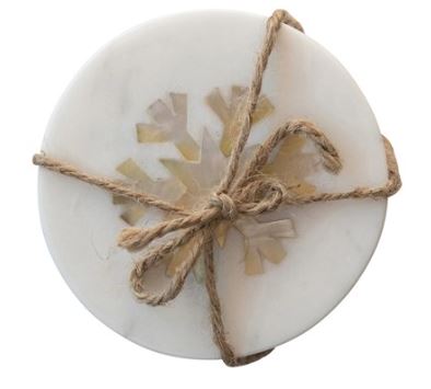 Marble Round Coaster