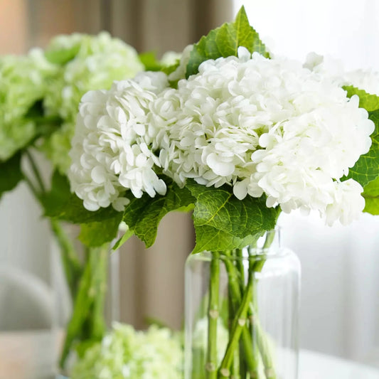 22" Large Bloom Real Touch Hydrangea