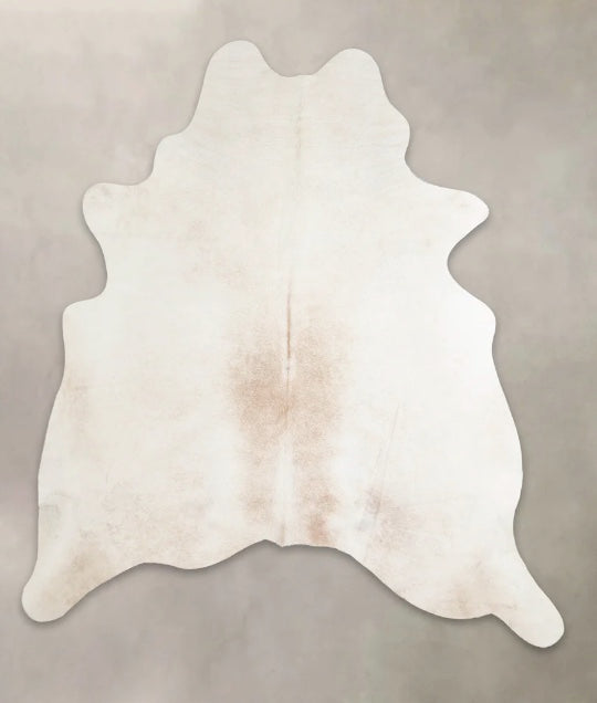 Ivory with Beige XL Cowhide Rug