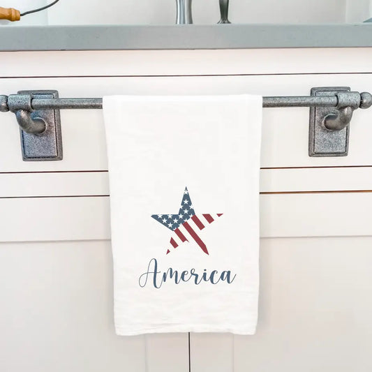 America Star Tea Towel