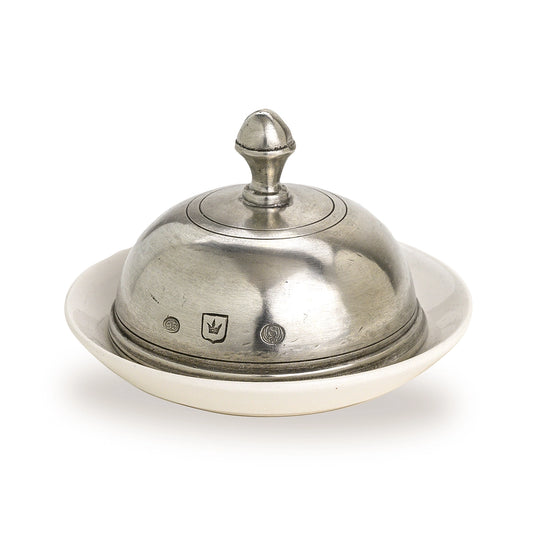 Tuscan Round  Butter Dish