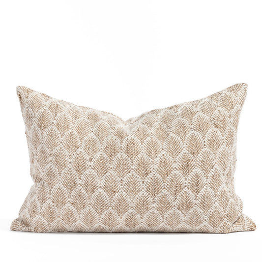 Burlap Wheat 14x20 Lumbar Pillow