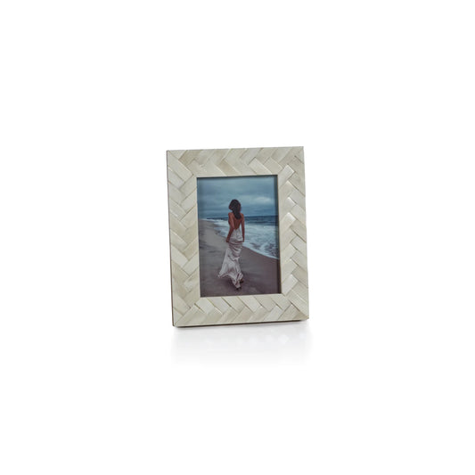 Braided Bone White Frame