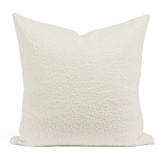 Chalk Boucle 22x22 Pillow