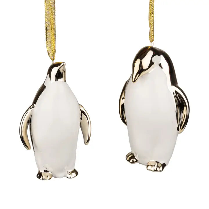 Ceramic Penguin Ornament