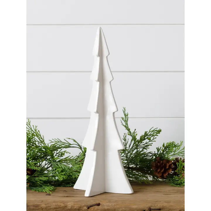 White Ceramic Tree