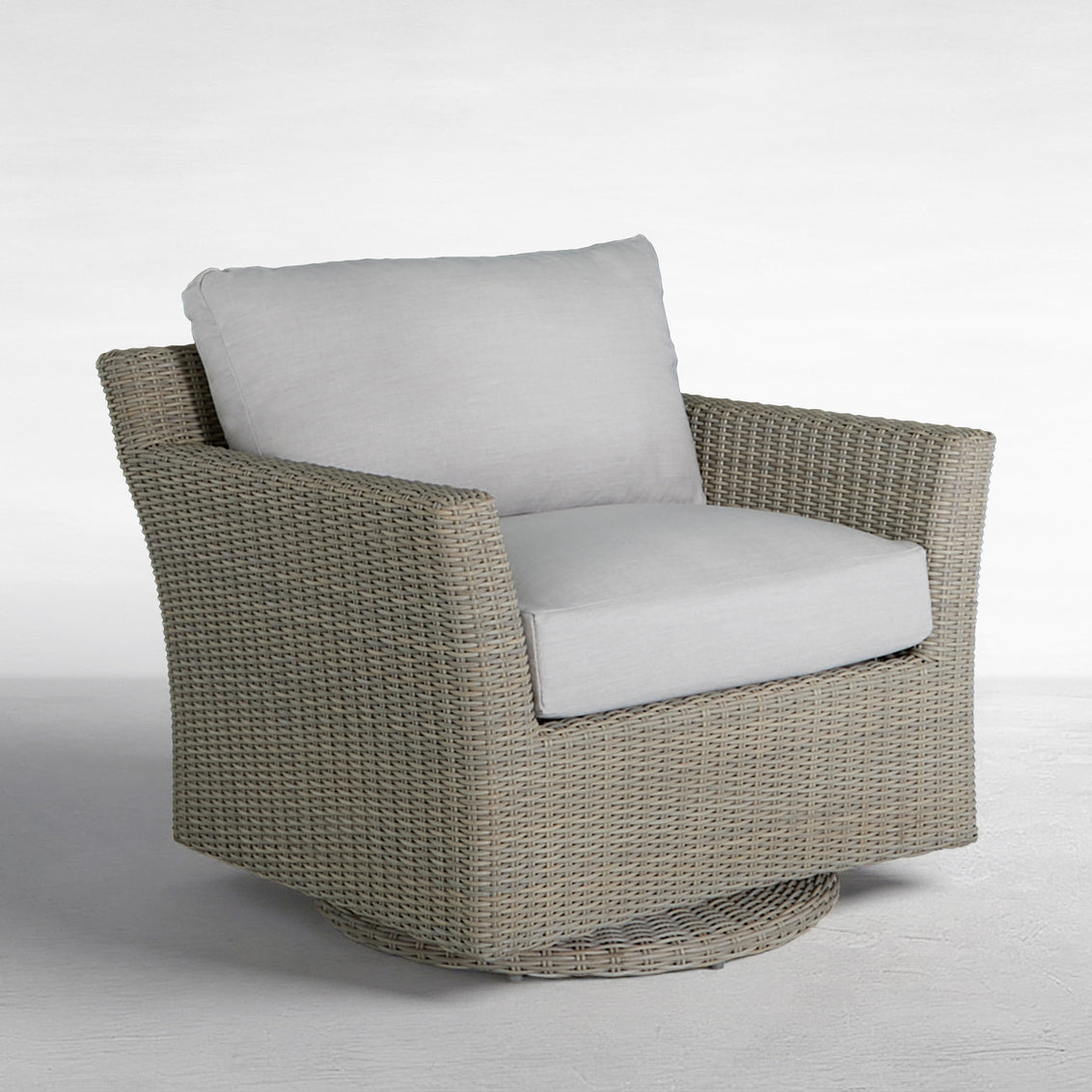 Club Woven Swivel Glider