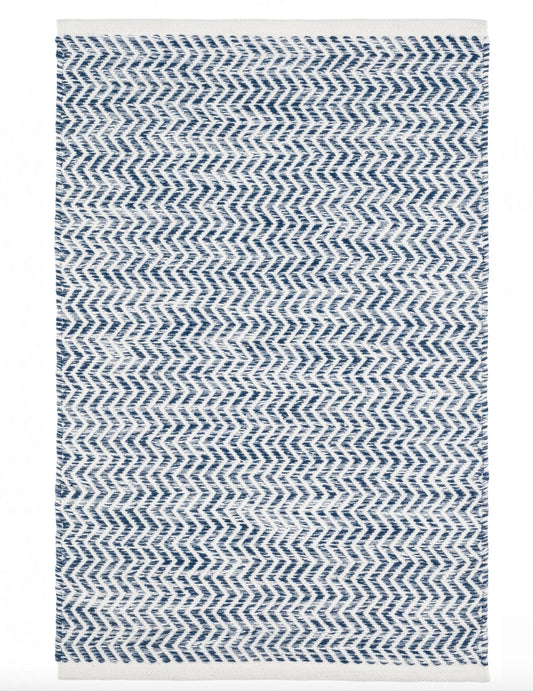 Coastal Blue In/Out Rug 2x3