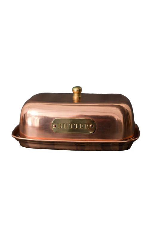 Copper Butter Dish