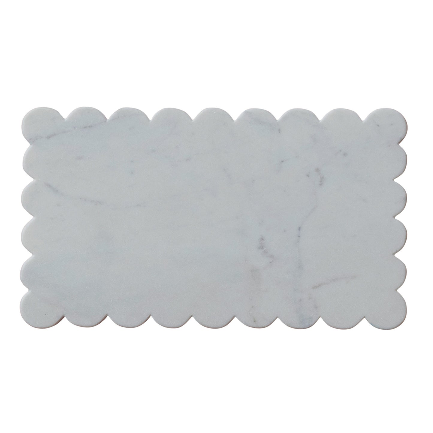 Scalloped Marble Cheese Cutting Board