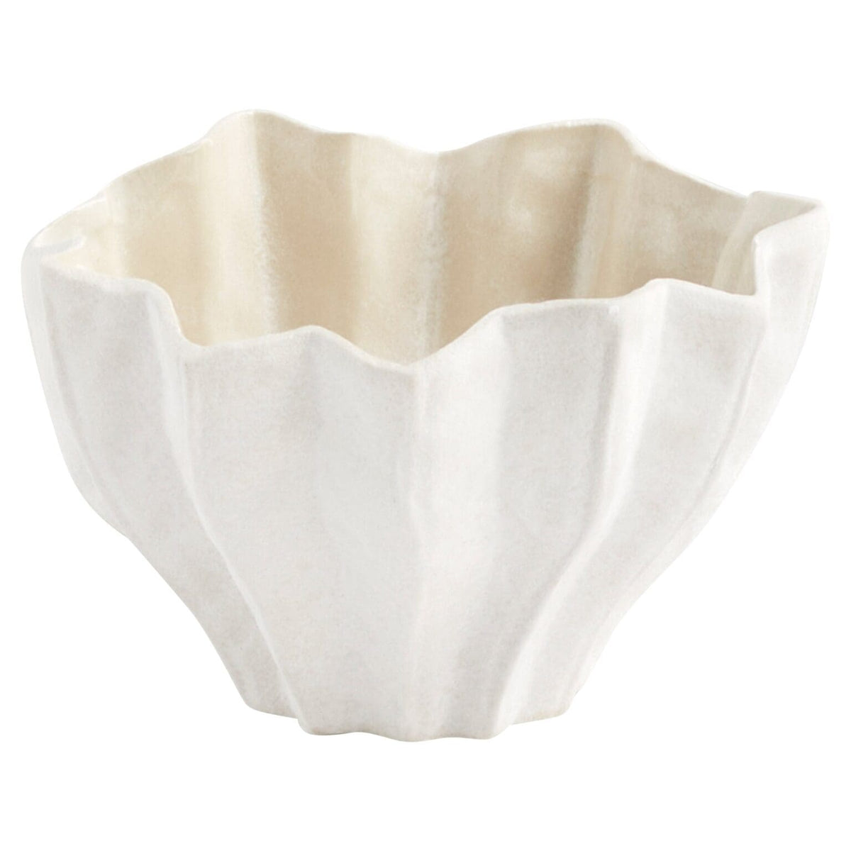 Chloris White Bowl