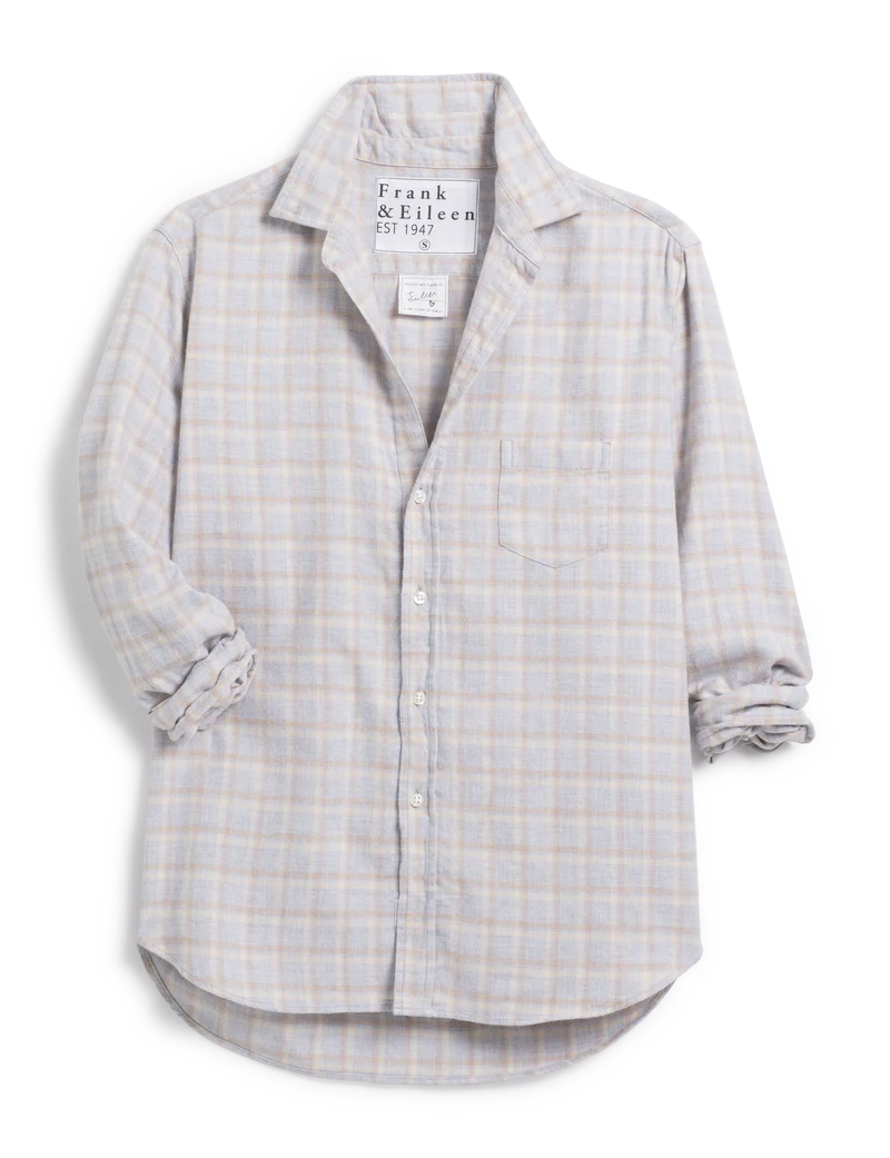Eileen Relaxed Button - Up Shirt Flannel