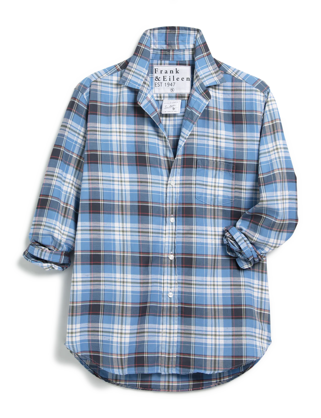 Eileen Relaxed Plaid Button-Up