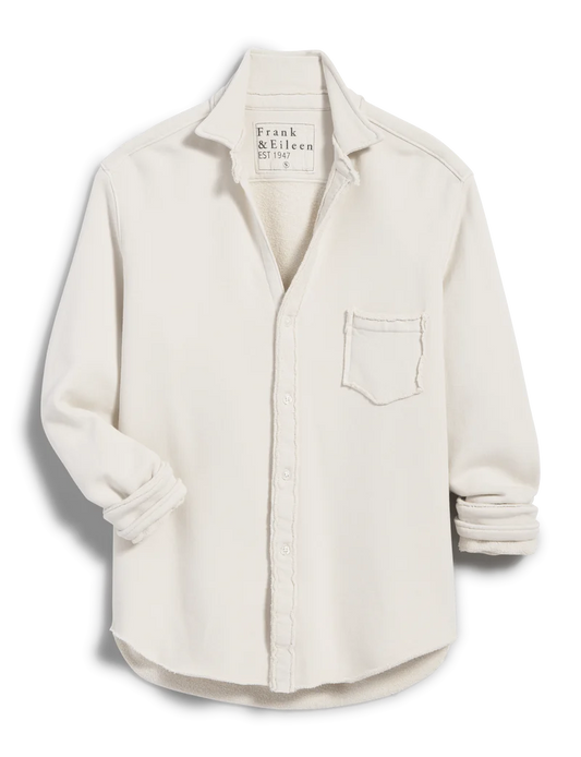 Eileen Relaxed Button Up Triple Fleece Shirt