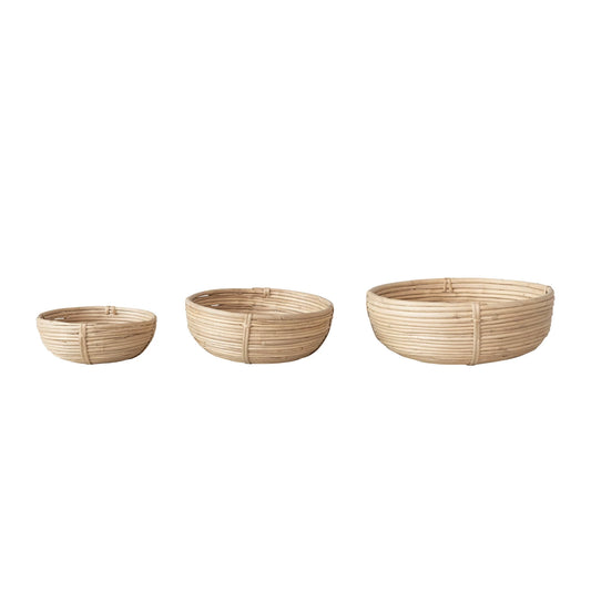 Hand Woven Rattan Bowls