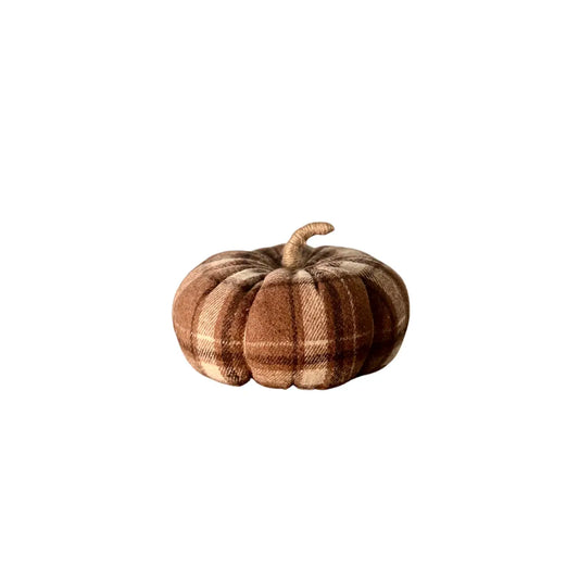 Large River Plaid Pumpkin