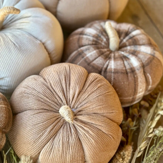Large Corduroy Pumpkin