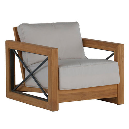 Malta Teak Lounge Chair Natural Teak