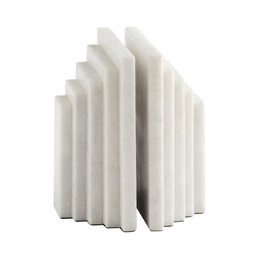 Marble Panel Bookends