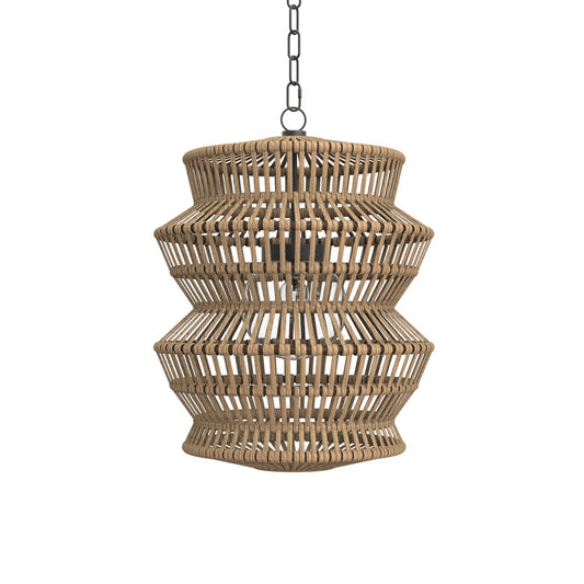 Mckenna Outdoor Pendant Raffia