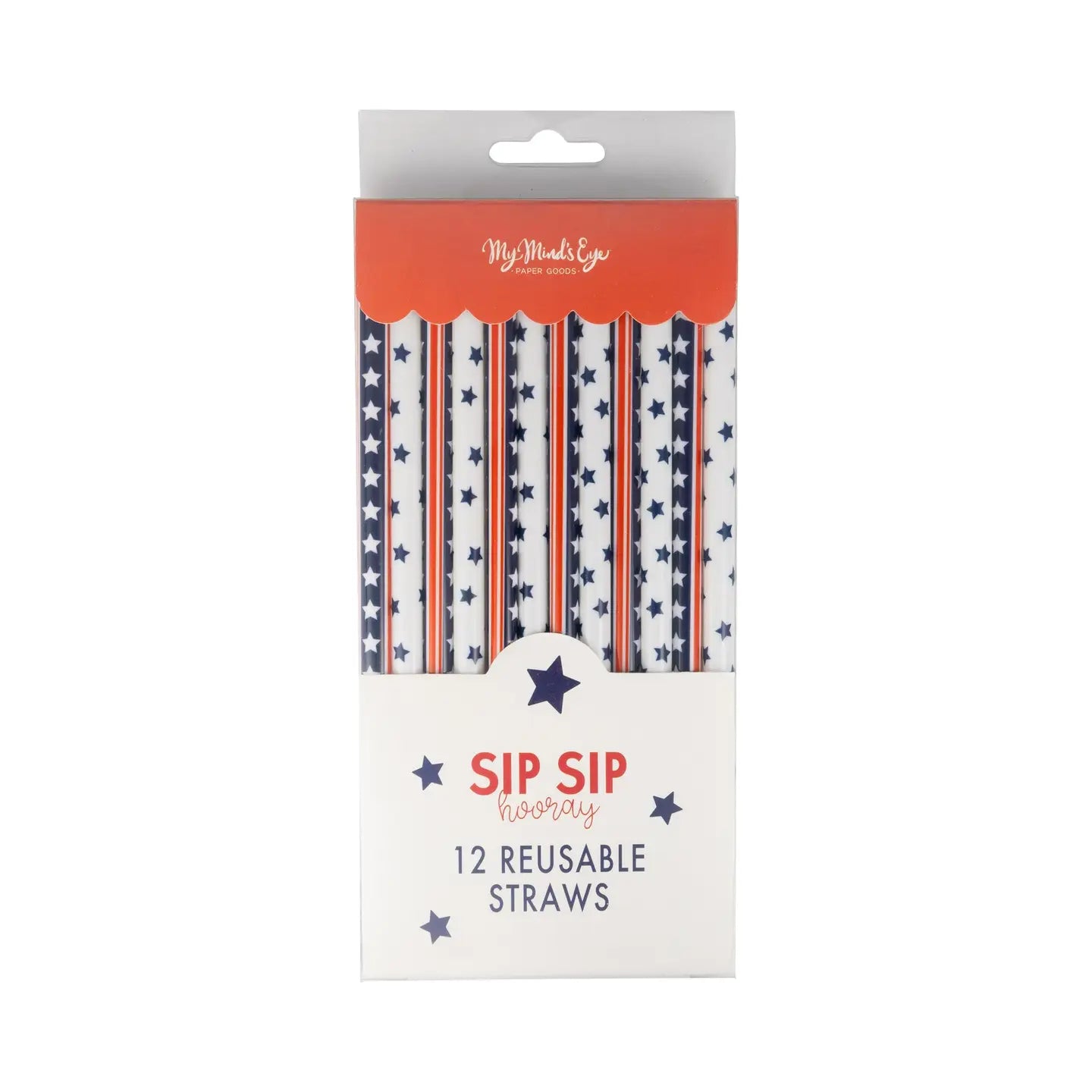Stars Reusable Straws
