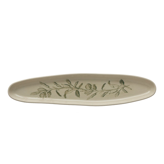 Oval Debossed Tray