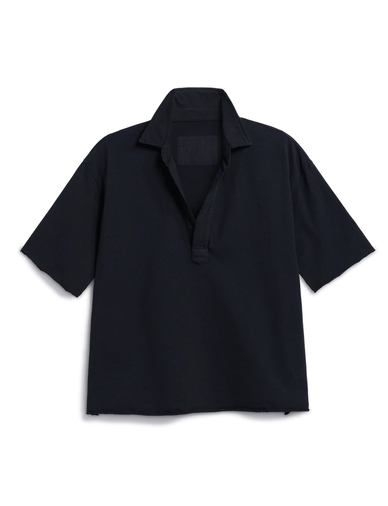 Patty Popover Short Sleeve Henley