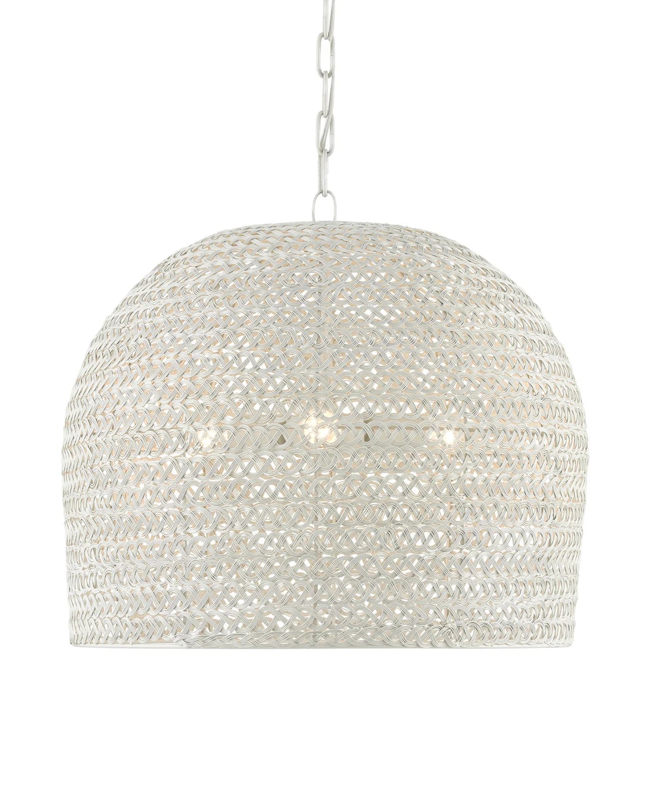 Piero Medium White Chandelier