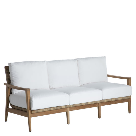 Pointe Sofa Natural Teak