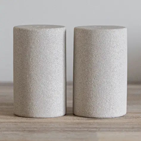 Sandstone Salt and Pepper Shakers