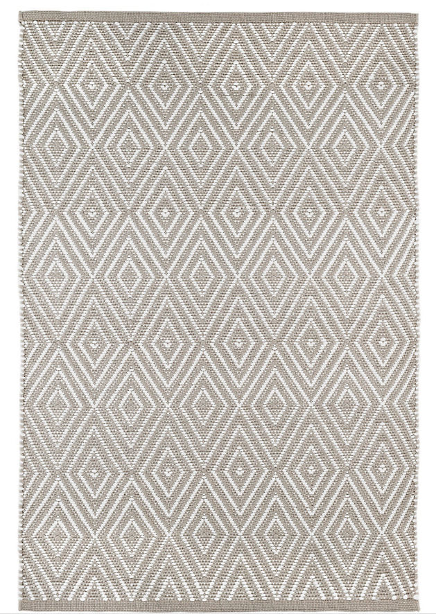Diamond Plat/White In/Out Rug 8x10