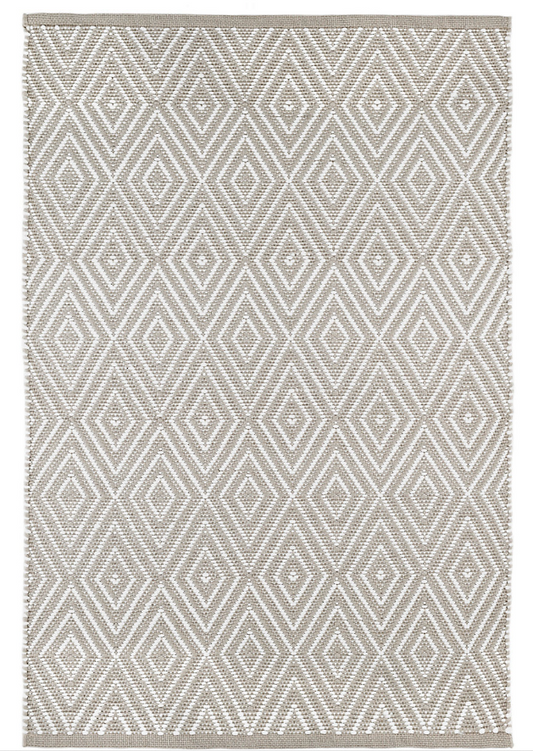 Diamond Plat/White In/Out Rug 8x10