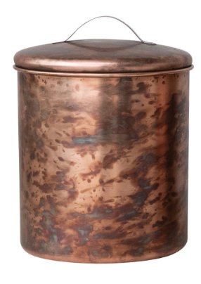 Copper Finished Canisters