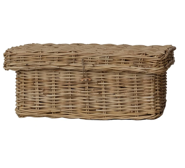 Decorative Rattan Box with Lid