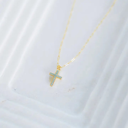 Stevie Cross Necklace