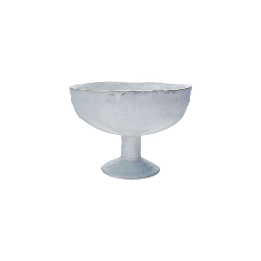 Footed Reactive Glaze Bowl