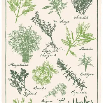 Torchons & Bouchons Tea Towel Herbs De Provence