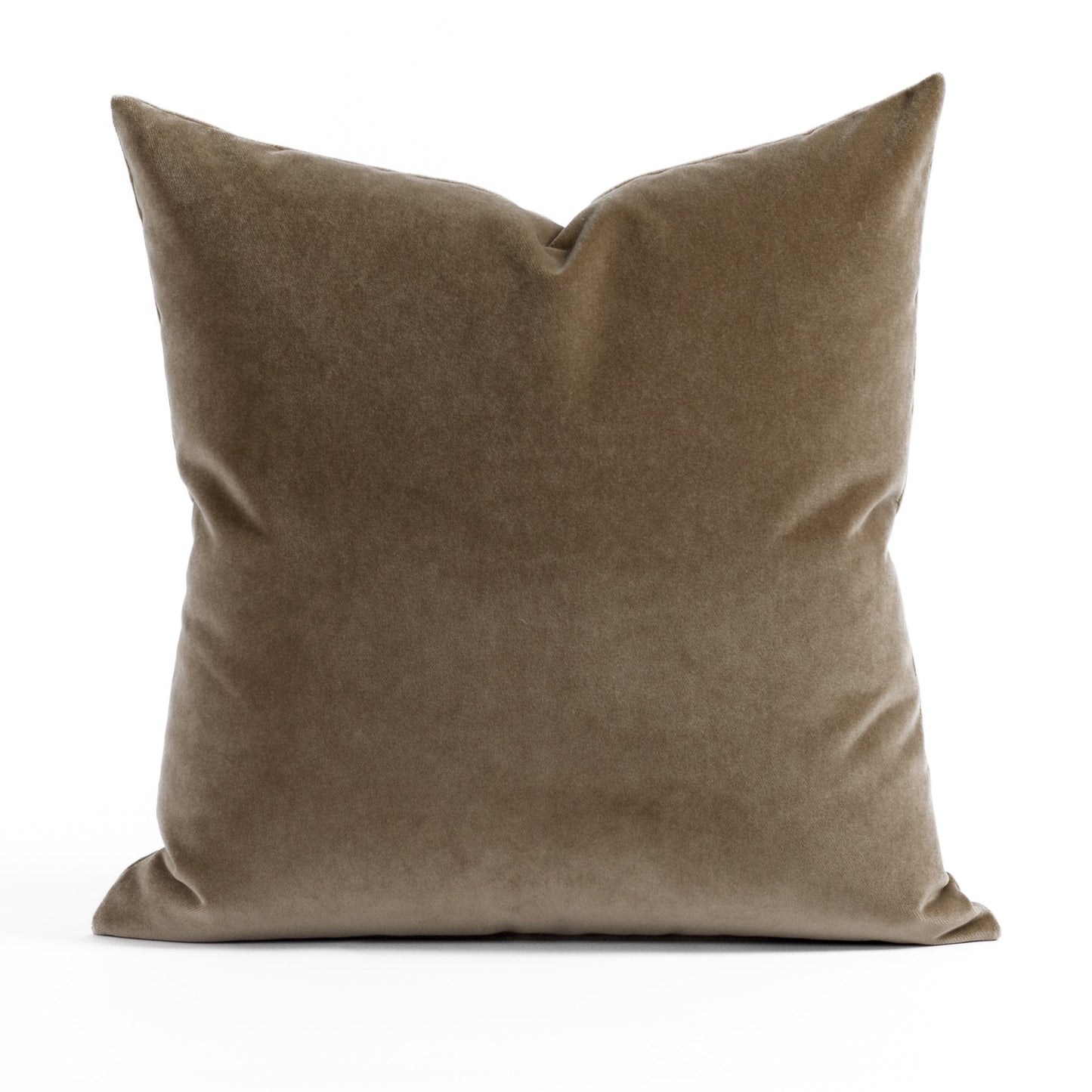 Toffee Velvet 20x20 Pillow