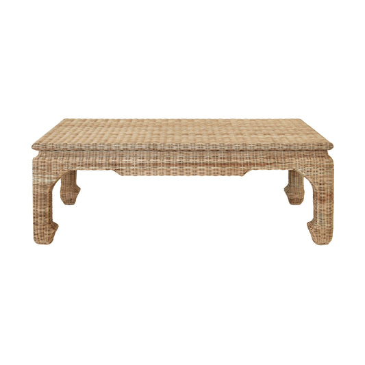 Gwen Woven Rattan Coffee Table