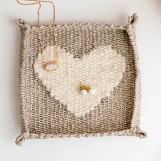 Woven Heart Jewelry Dish Kit