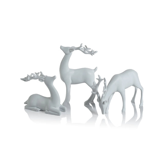 Decorative White Deer