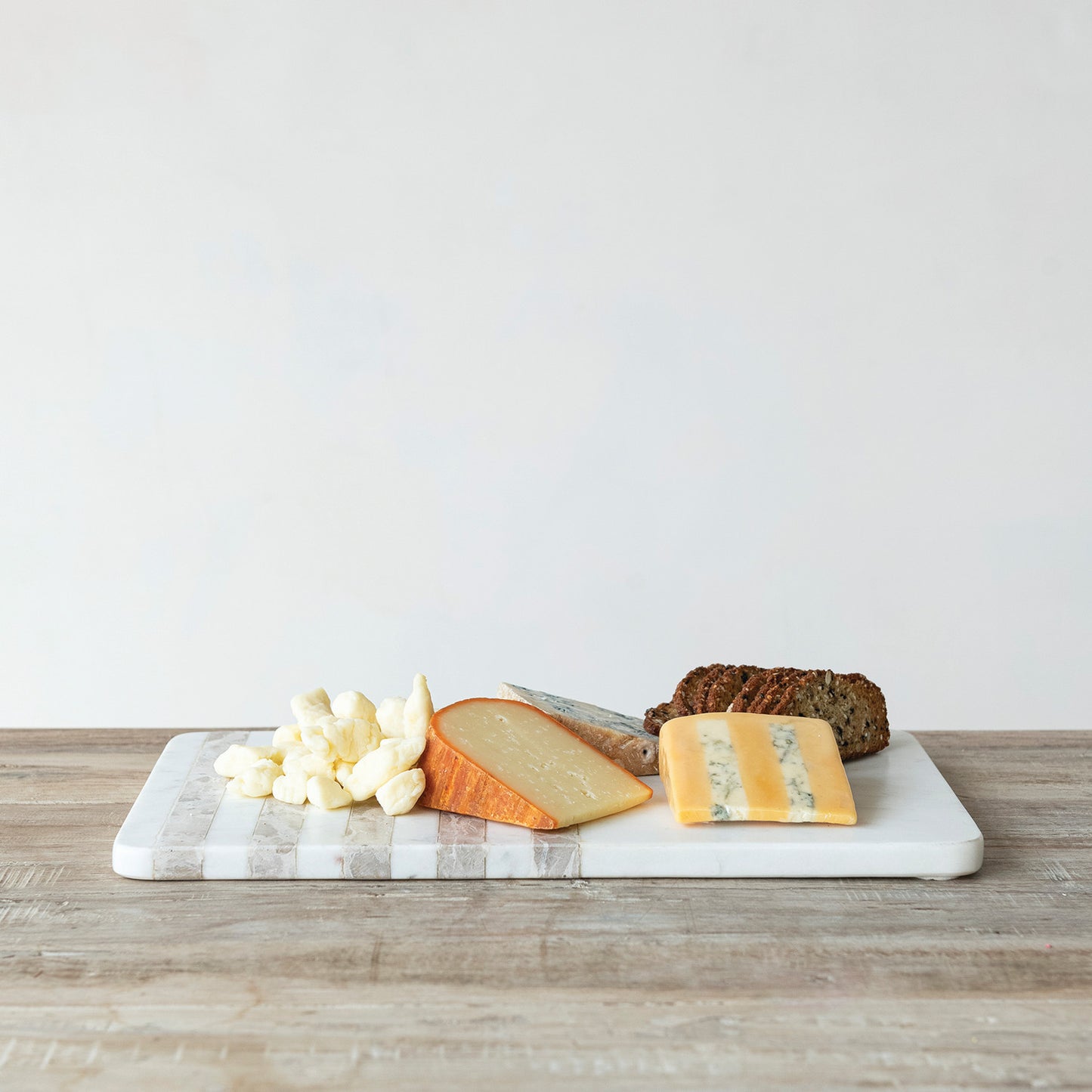 Marble Cheese/Serving Board With Stripes